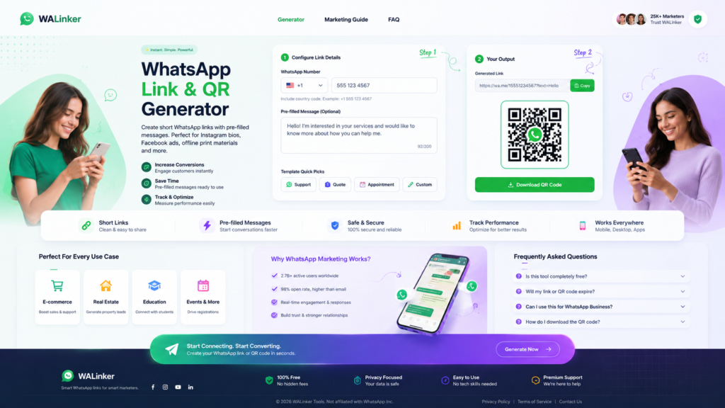 WhatsApp Link Generator